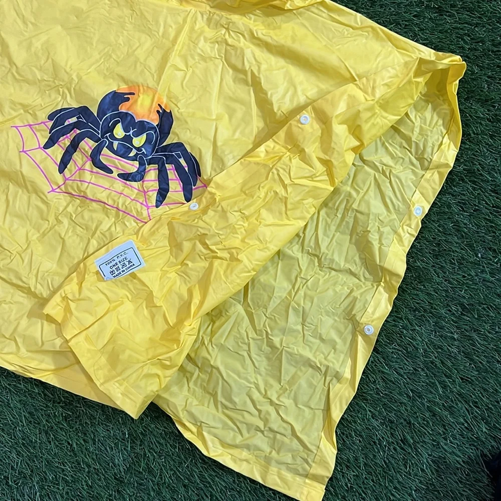 Kids Reusable Rain Poncho